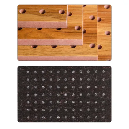 Hall Wall Perforated Wood Acoustic Wall Panels
