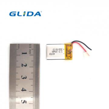 lithium polymer battery 401520 3.7V 100mah custom design