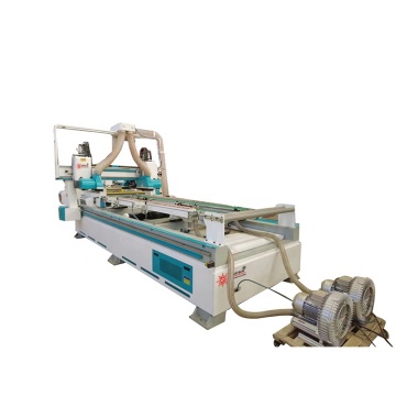 Hot Sales CNC Router Machine with Robotic Hands for Four-Sided Wood Sawing