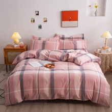 Wholesale cotton yarn dyed duvet cover bed sets