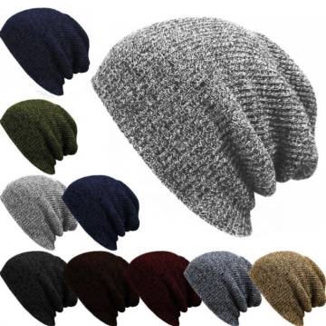 Unisex Slouchy Beanie Hut - Weiche Winterstrickkappe für Männer und Frauen