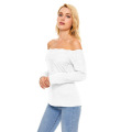 Sexy Lace Body Suit Womens Sexy Shoulder Long Sleeve Top Supplier