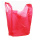 PE Recycled Gusseted Wicket Fashion Packaging Gift Grocery T Shirt Tote Reusable Shopping Colored Plastic Bag