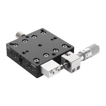 Vysoce přesný ruční stolek z hliníkové slitiny v ose X 60 mm