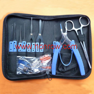 10PCS device for removing key lock pick set tooling,car opening tools