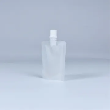 Recyclable Transparent Spouted Standup Pouch for Liquid 150ml