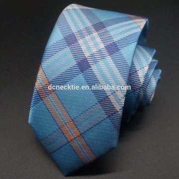 blue tartan tie