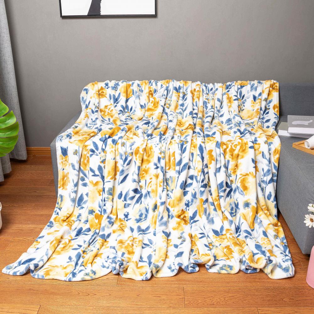 Washable Sensory flannel Throws Blanket