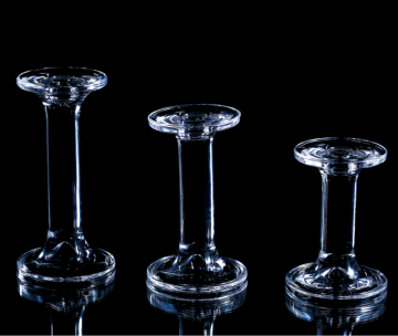 cheap taper glass candle holders