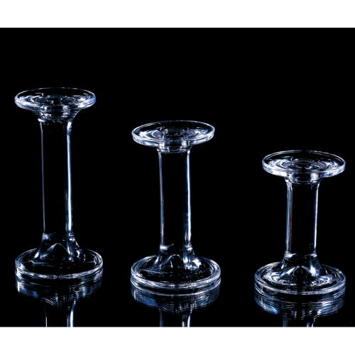 cheap taper glass candle holders