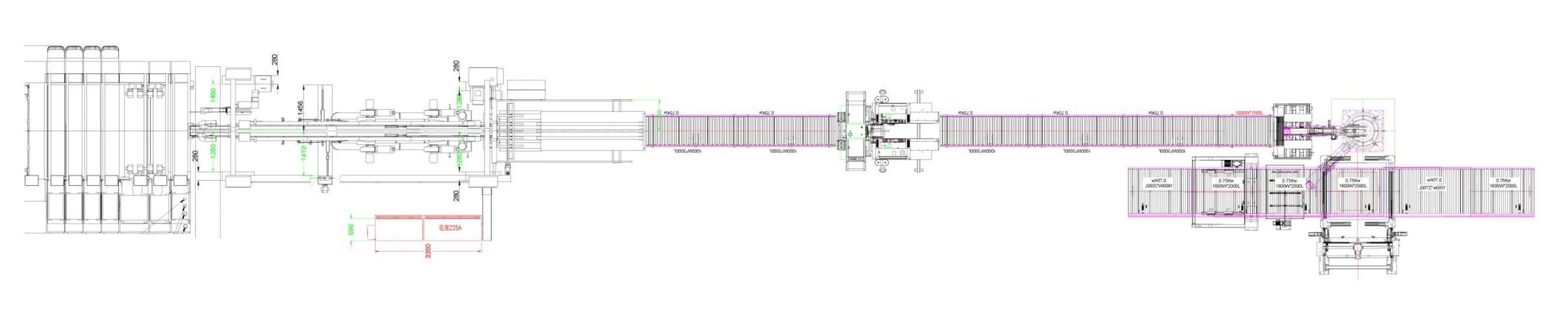 Palletizer System for Flexo Folder Gluer