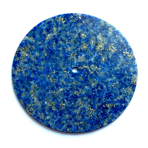 Cadran en pierre lapis lazuli vierge pour la montre