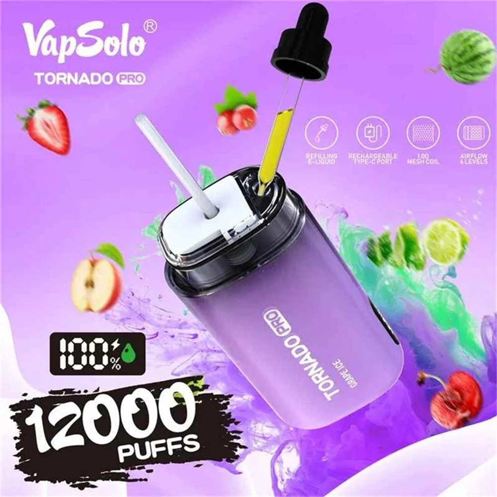 Vapsolo Tornado Pro 12000 Puffs Vapsolo Tornado Pro 12000 Puffs