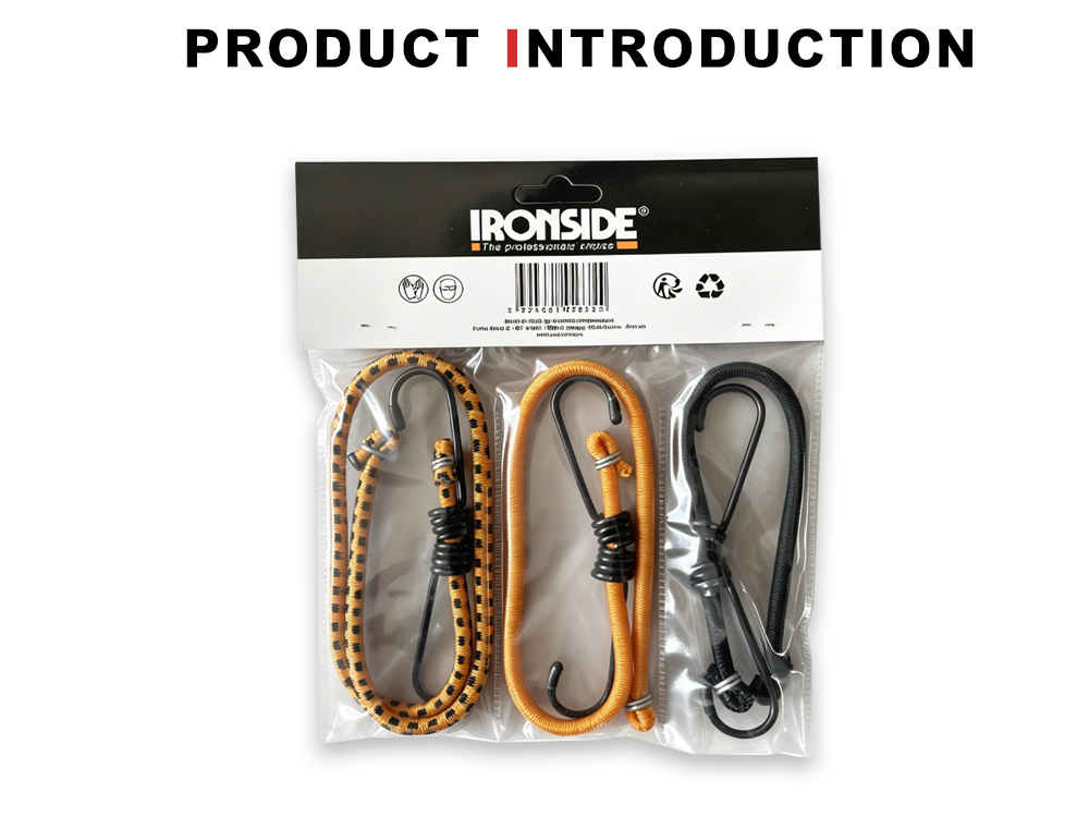 Multicolor Heavy-Duty Bungee Strap Set x