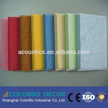 acoustic Decorative Drop sound absorbing laminated Polyester fiber ceiling panel