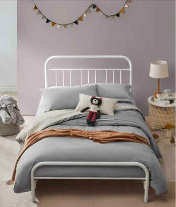 Zero Noise Folding Metal Bed - King, Queen, Single Sizes