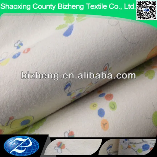Custom print waterproof fabric for baby rubber diaper changing mat