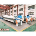 Dewatering of ceramic sludge Filter Presses