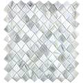 Đá cẩm thạch Alike Glass Mosaic Nghệ thuật Ngói trắng