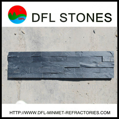 Decorative Wall Black Slate Natural Culture Stone