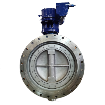 pneumatic stainless steel wafer butterfly valve