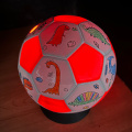 Pittura su pattern personalizzabili a led palloni da calcio