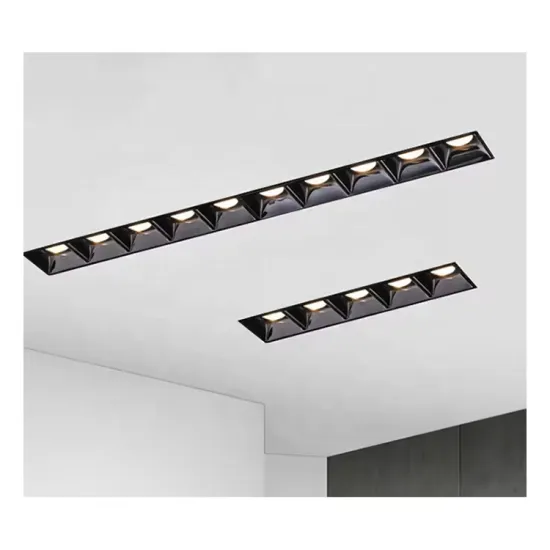 LED Magnetic Suction Embedded Spotlight: 5W, 10W, 20W Variants - Frameless Line Light without Main Light