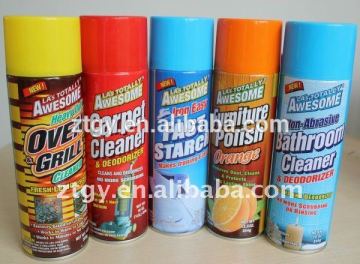 Furniture polish tinplate aerosol tin can metal can