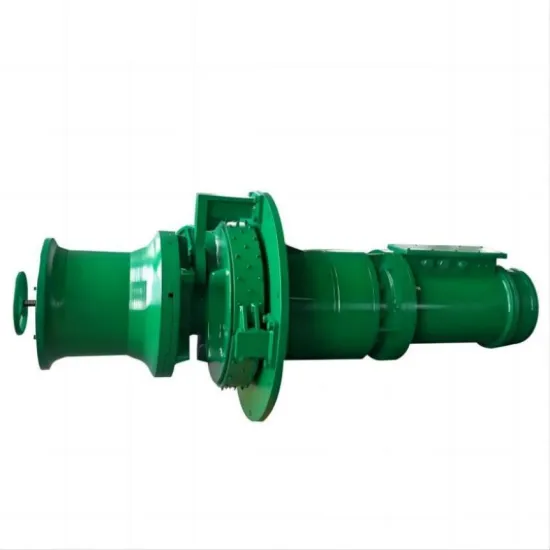 Stainless Steel Deck Anchor Capstans: Marine Equipment Hydraulic Systems