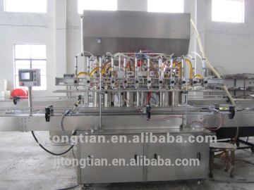 Automatic oil filling line with capping machine