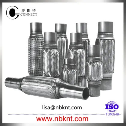 Auto Parts Exhaust Flex Pipe With Nipples