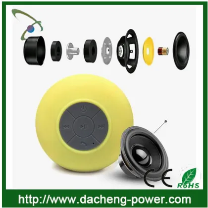 Colorful design waterproof bluetooth shower speaker speaker bluetooth waterproof