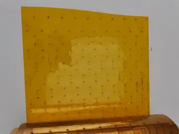 Perforated Metallized Punched Polyimide PI Film