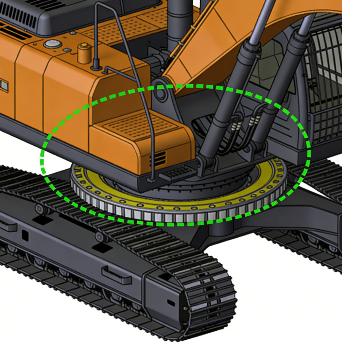 slewing bearing ring application