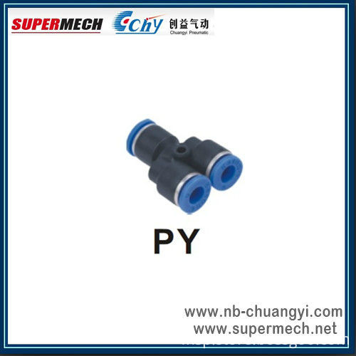 Connector Py 16 Py Type Y Branch Plastic Pipe Fitting Made In Ningbo, High Quality Py ...