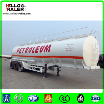 45000 liters carbon steel fuel tanker trailer for sale