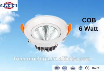 China Alibaba Aluminum led down light fixture 10w COB led downlight light cover