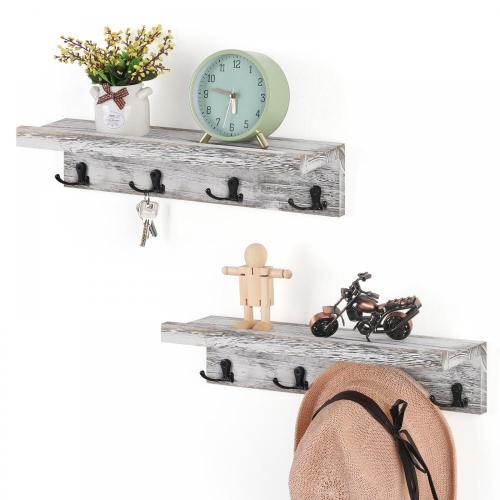 Farmhouse Style Wall montiertes Kleiderregal