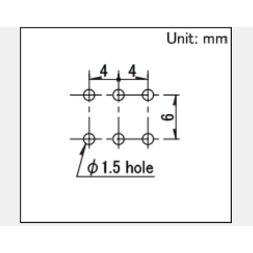 Spun series push switch