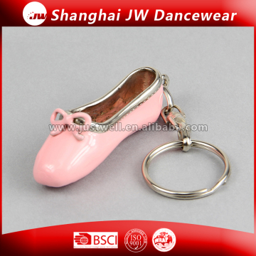 Fashion metal point Shoes Key Ring