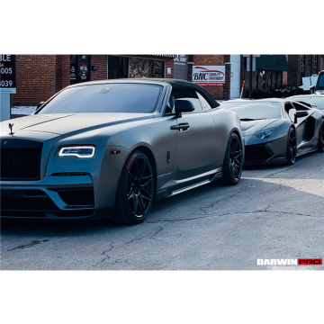Faldas laterales de fibra de carbono para Rolls-Royce Wraith Dawn por Darwinpro Bkss Style