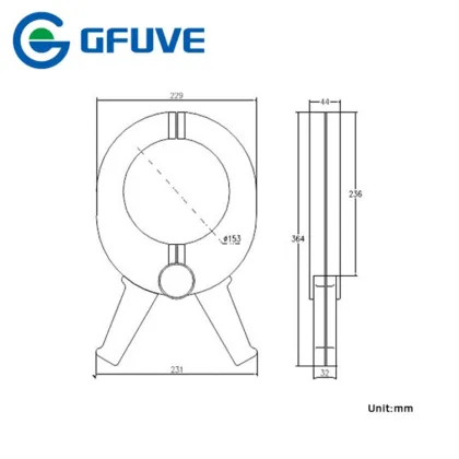 Norma toroidal clamp small current transformer