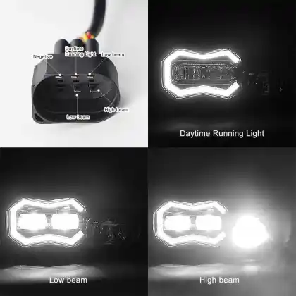 Motorcycle Headlights BMW F 650 700 800