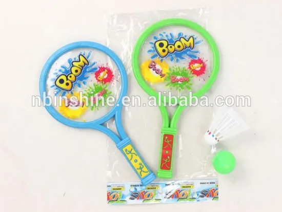 Plastic racket set , plastic tennis racket set