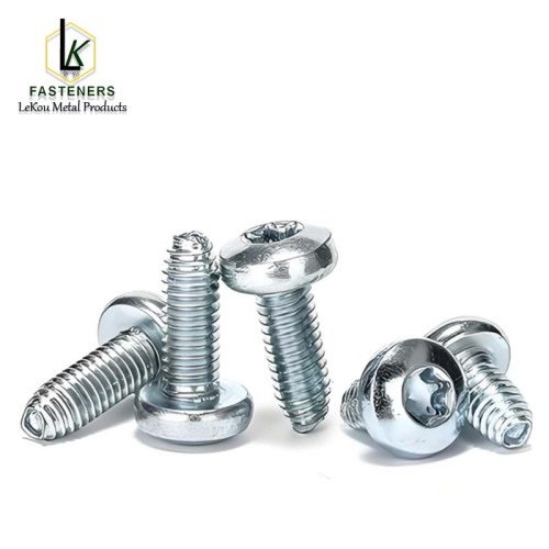 Tornillos autorroscantes autoblocantes trilobulares de cabeza plana Torx