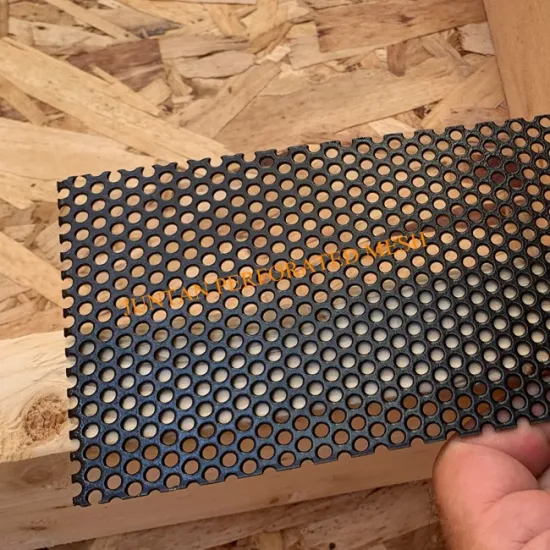 Powder coated perforated speaker grill metal mesh