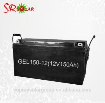 Long life rechargeable deep cycle battery 12V/150A