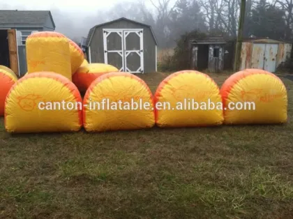 inflatable speedball bunker fit for paintball equipment