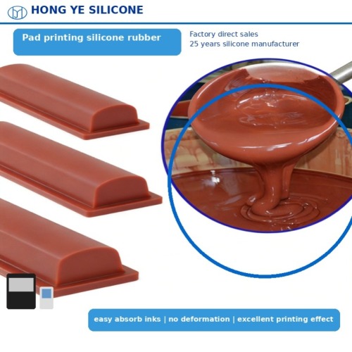 Uniform Ink Layer Pad Printing Silicone for Batch Consistent Printing