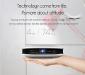 1080p LED Office Hotel Media Player Portable Projector